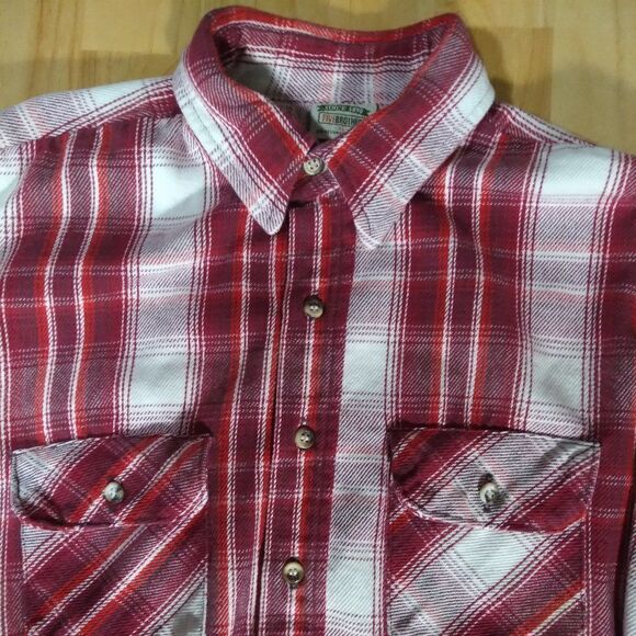 Vintage Five Brother Flannel Button Down Shirt - Picture 1 of 7
